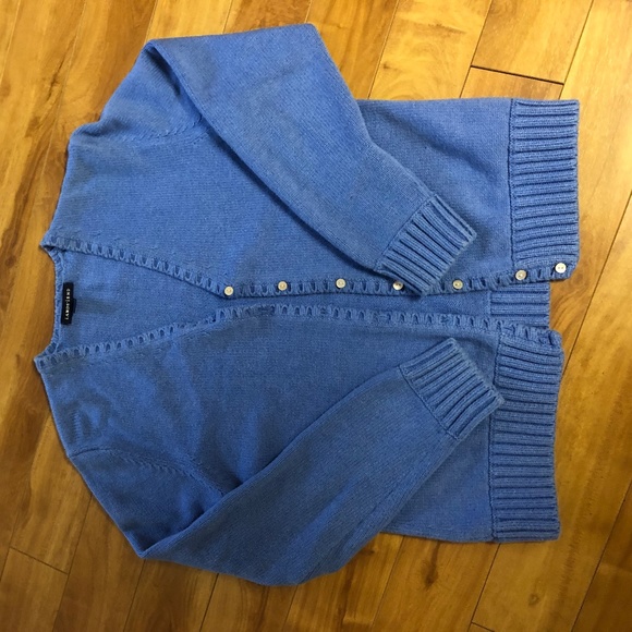 Blue Knit Sweater - Picture 1 of 5